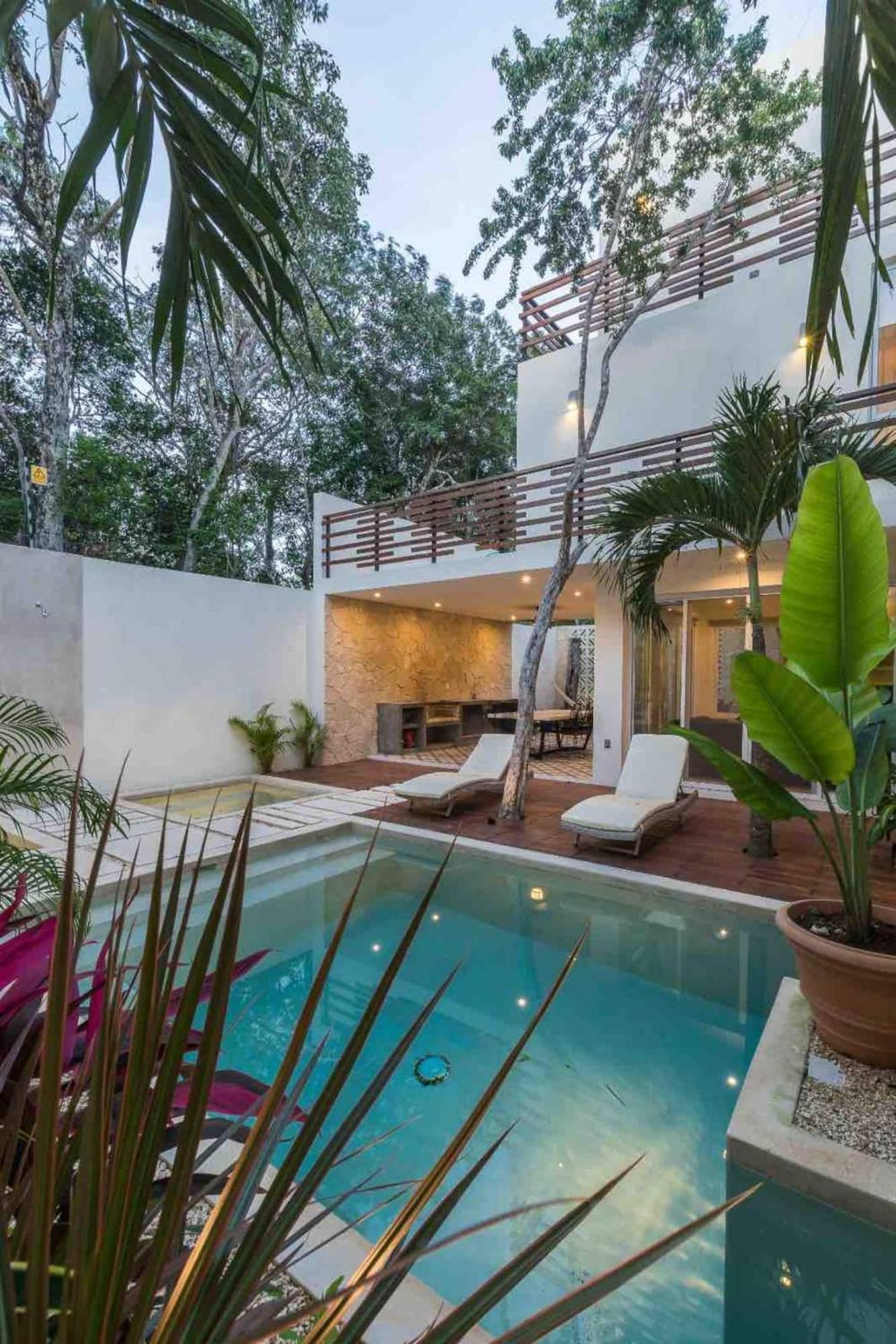 Casa Leonardo Tulum Villa Luaran gambar