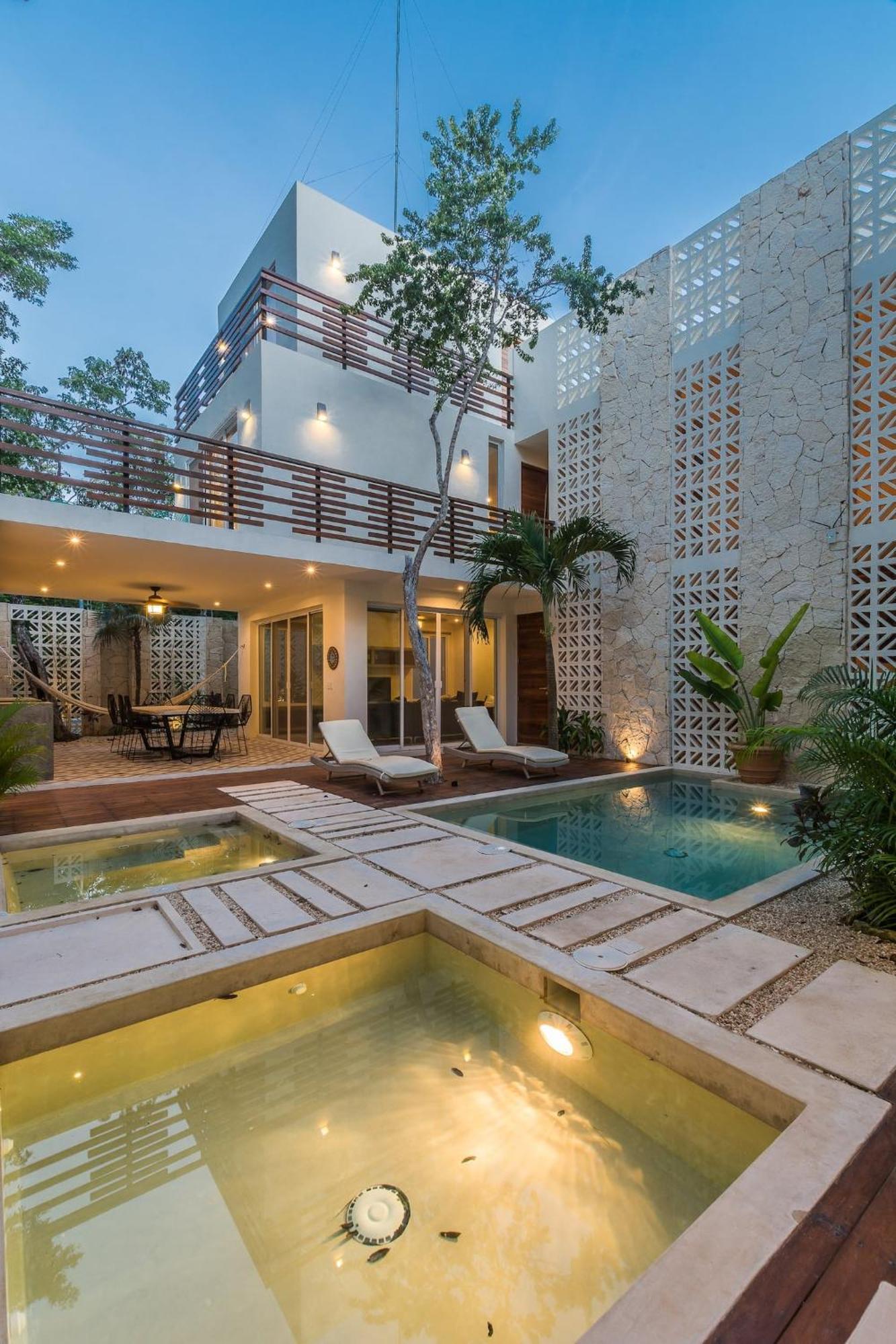 Casa Leonardo Tulum Villa Luaran gambar